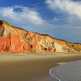 Gay Head Cliffs On Marthas Vineyard by Katherine Gendreau Photography