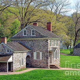 George Washington Headquarters at Valley Forge by Olivier Le Queinec