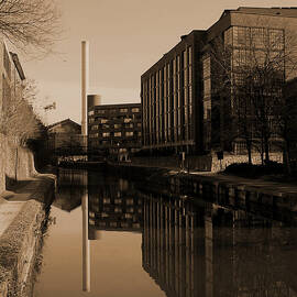 Georgetown - Canal Reflections 3 by Richard Reeve
