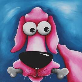 Give a dog a bone by Lucia Stewart