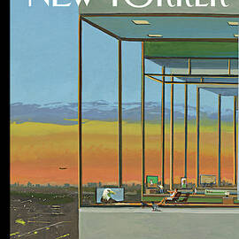 Glass Houses by Bruce McCall