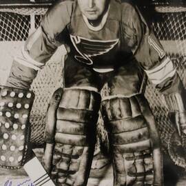 Glenn Hall Poster by Gianfranco Weiss