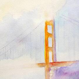 Golden Gate Bridge by Carlin Blahnik CarlinArtWatercolor
