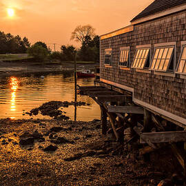 Golden Hour Portsmouth New Hampshire by Jeff Sinon