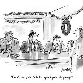 Goodness, If That Clock's Right I Gotta Be Going! by Frank Modell