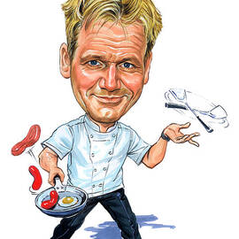 Gordon Ramsay by Art  