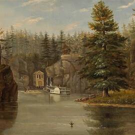 Gorge of the St Croix by Henry Lewis