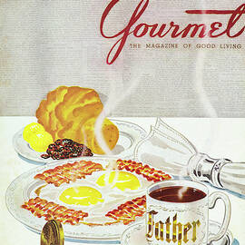Gourmet Cover Of Breakfast by Henry Stahlhut
