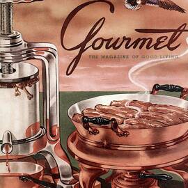 Gourmet Cover Of Pressed Duck by Henry Stahlhut