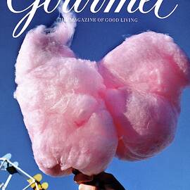 Gourmet Magazine Cover Featuring Hand Holding by Kristine Larsen
