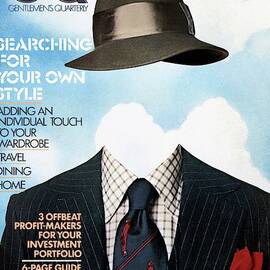 Gq Cover Featuring A Clothes On Top by  Victor Valla & Eric Meola