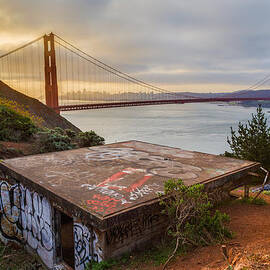 Graffiti by the Golden Gate Bridge by Sarit Sotangkur