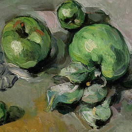 Green Apples by Paul Cezanne