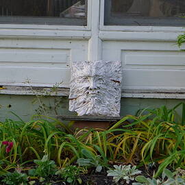 Green Man Smiling by Richard Reeve