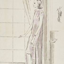 Greta Garbo By A Window by Cecil Beaton