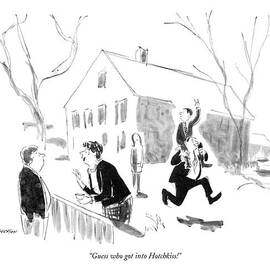 Guess Who Got Into Hotchkiss! by James Stevenson