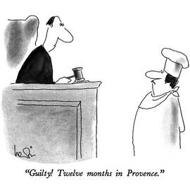Guilty!  Twelve Months In Provence by Arnie Levin