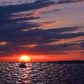 gulf coast sunset by Laura Fasulo