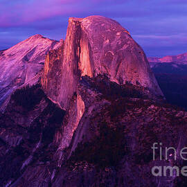 Half Dome Glow by Adam Jewell