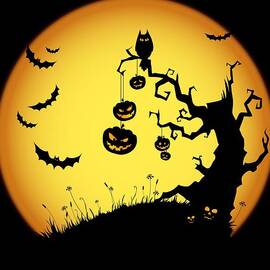 Halloween Haunted Tree by Gianfranco Weiss