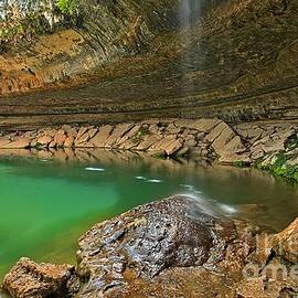 Hamilton Pool Waterfall by Adam Jewell
