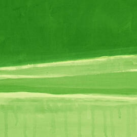 Harmony In Green by Linda Woods