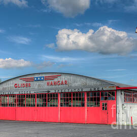 Harris Hill Glider Hangar III by Clarence Holmes