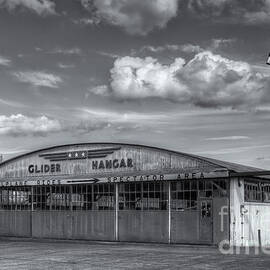 Harris Hill Glider Hangar IV by Clarence Holmes