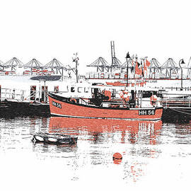 Harwich - Fishing Boat by Richard Reeve