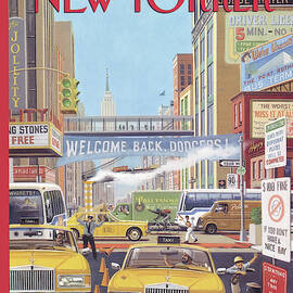 New Yorker March 7th, 1994 by Bruce McCall