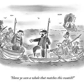 Have Ye Seen A Whale That Matches This Swatch? by Arnie Levin