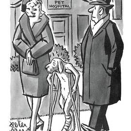 He May Be A Fine Veterinarian by Peter Arno