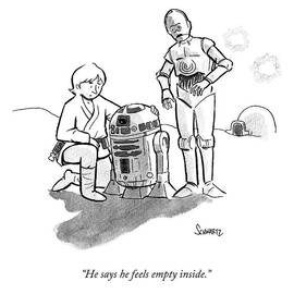 He Says He Feels Empty Inside by Benjamin Schwartz