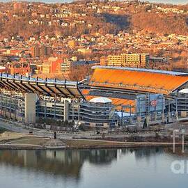 Heinz Field Along The Ohio by Adam Jewell