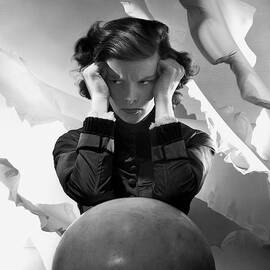 Hepburn Pout by Cecil Beaton
