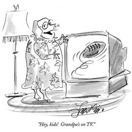 Hey, Kids!  Grandpa's On Tv by Edward Frascino