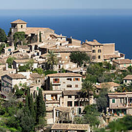 Hilltop Village Of Deia, Mallorca, Spain by Travelpix Ltd