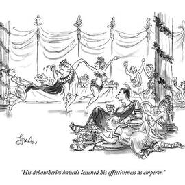 His Debaucheries Haven't Lessened by Edward Frascino