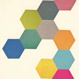 Honeycomb I by Cassia Beck