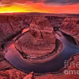 Horseshoe Bend Sunset by Adam Jewell