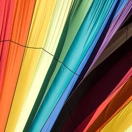 Hot Air Balloon Rainbow by Edward Fielding