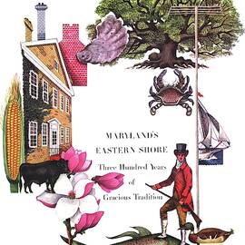 House And Garden Cover by Edna Eicke