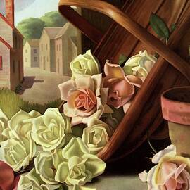 House And Garden Cover Of An Upturned Basket by John C. E. Taylor