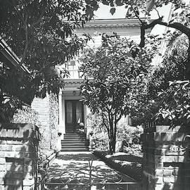 House And Garden Exterior by Fred Lyon