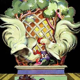 House And Garden Furniture Number by Bradley Walker Tomlin