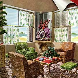 House And Garden Issue About Southern California by Urban Weis