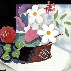 House And Garden Summer Furnishings Number Cover by Raymond Bret-Koch