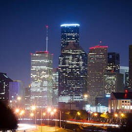Houston Nights by David Morefield