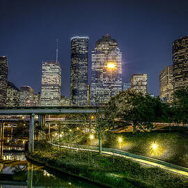 Houston on the Bayou by David Morefield