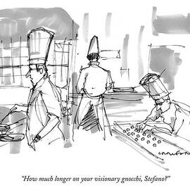 How Much Longer On Your Visionary Gnocchi by Michael Crawford